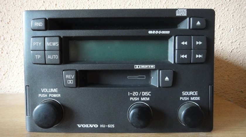 Cd player 2 din OEM volvo hu605