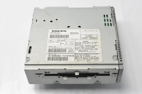 CD Player 31260527 Volvo V50 an fab. 2004 - 2012