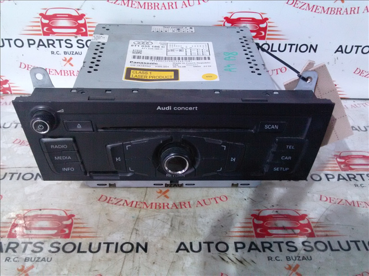 CD player AUDI A4 B8 2.0 TDI an fabr. 2010