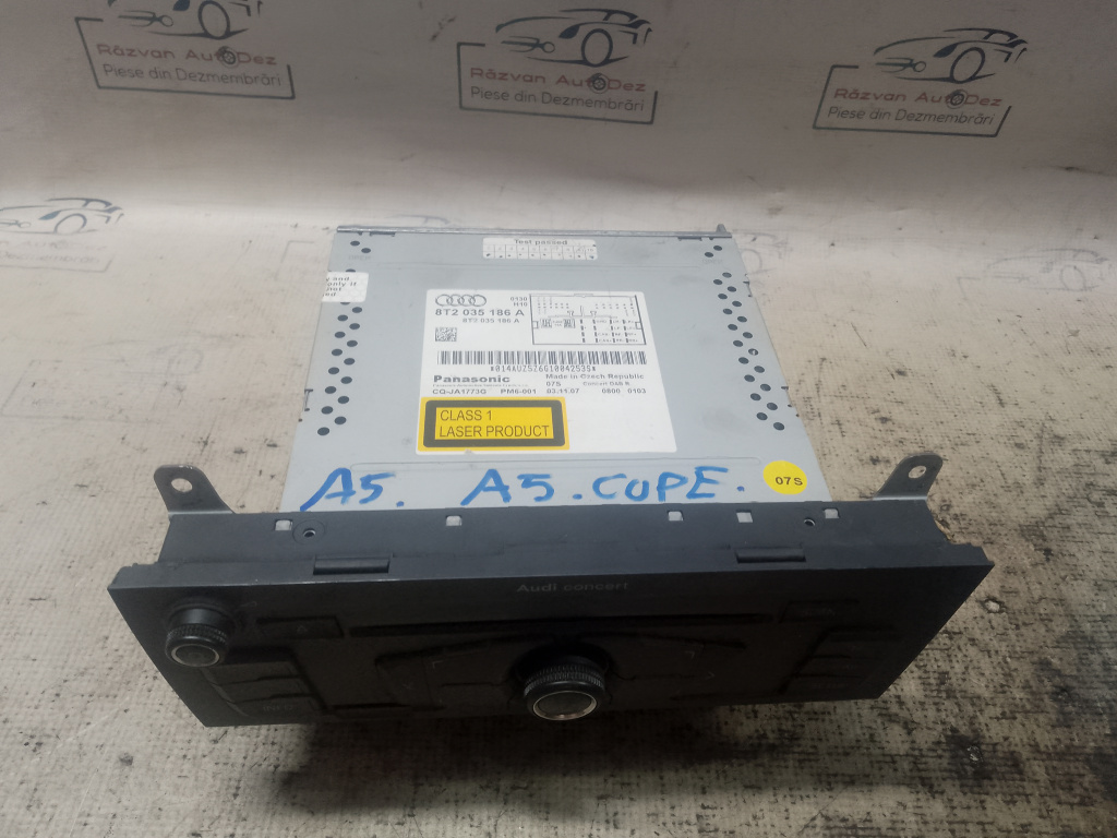 CD Player Audi A5 2011, 8T2035186A