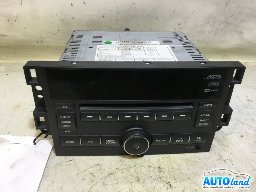 Cd Player Auto 10r021641 Chevrolet CAPTIVA 2006