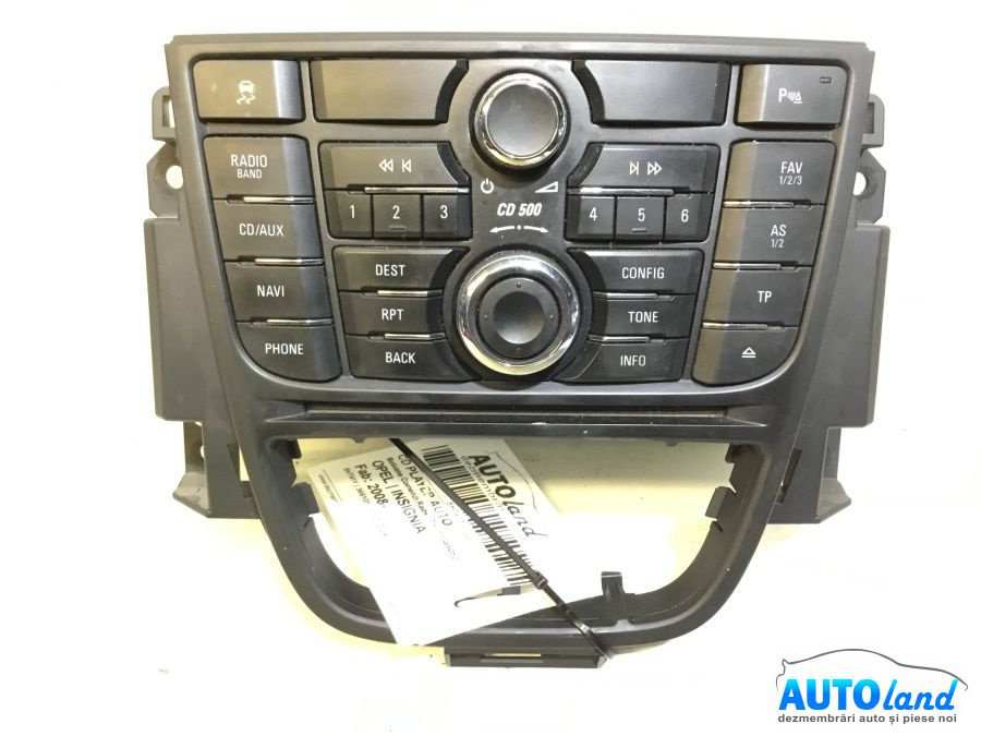 Cd Player Auto 13346052 Butoane Comenzi Radio Cd Opel INSIGNIA 2008