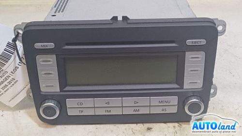 Cd Player Auto 1k0035186s Volkswagen EOS 1F7,1F8 2006-2010