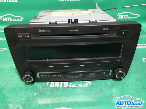 Cd Player Auto 1z0035161f Facelift Skoda OCTAVIA 1Z3 2004
