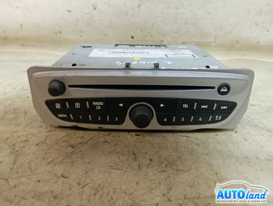 Cd Player Auto 281157550r Renault SCENIC III JZ0/1 2009
