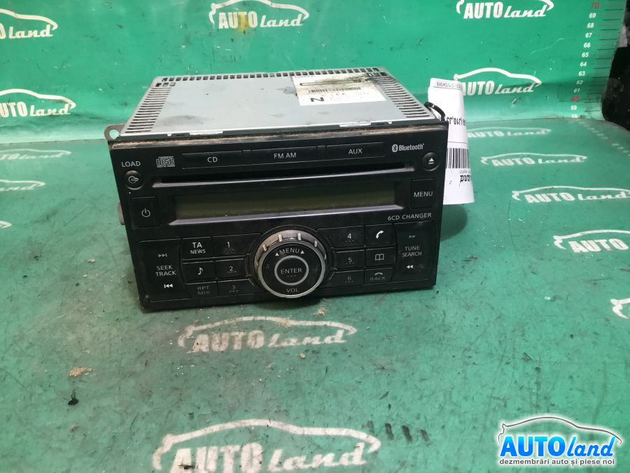 Cd Player Auto 28184jd45a Bluetooth Nissan QASHQAI J10,JJ10 2007
