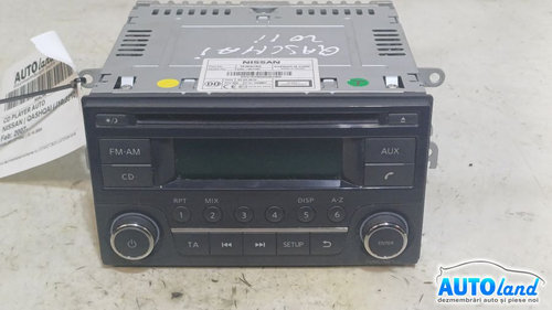 Cd Player Auto 28185bh30d Nissan QASHQAI J10,JJ10 2007