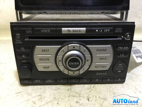 Cd Player Auto 28185jg41a Nissan X-TRAIL T31 2007