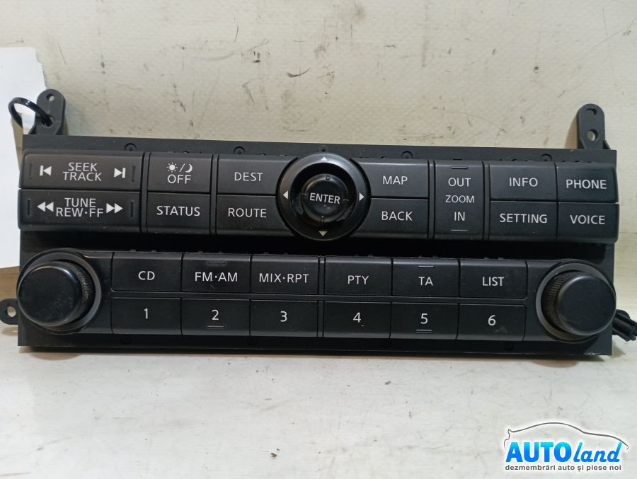 Cd Player Auto 28395ep005 Panou Comenzi Radio/audio Nissan NAVARA D40 2004