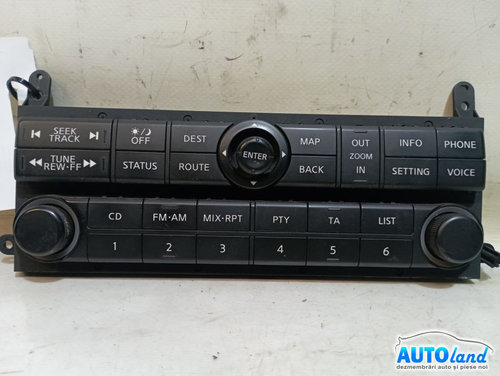 Cd Player Auto 28395ep005 Panou Comenzi Radio/audio Nissan NAVARA D40 2004