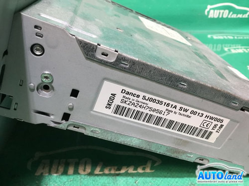 Cd Player Auto 5j0035161a Skoda FABIA 2006