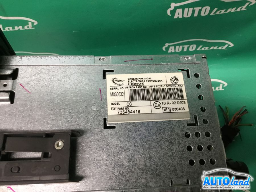 Cd Player Auto 735484418 Mp3 Fiat BRAVO II 198 hatchback 2006