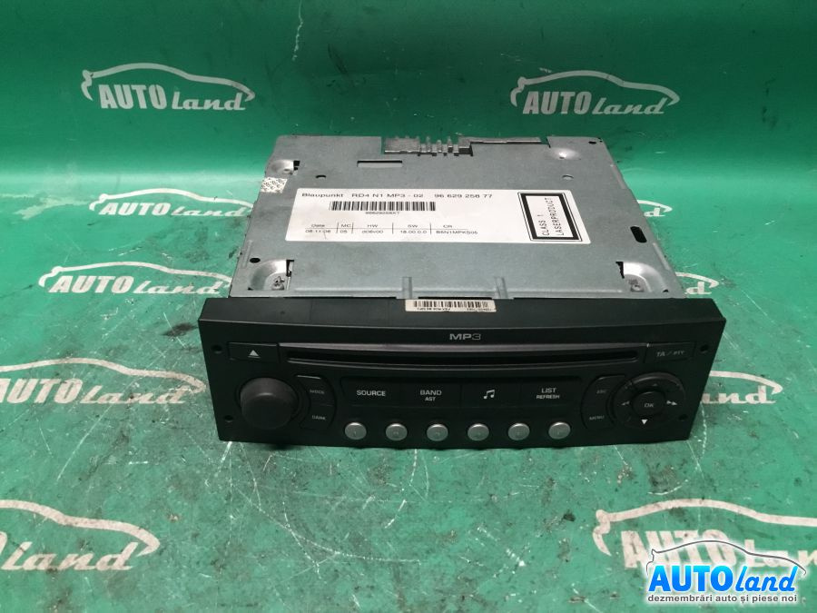Cd Player Auto 7645138393 Citroen C4 LC 2004