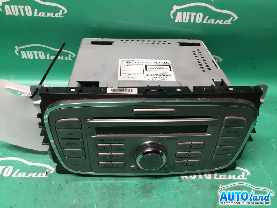 Cd Player Auto 7s7t18c815ab Ford MONDEO IV 2007