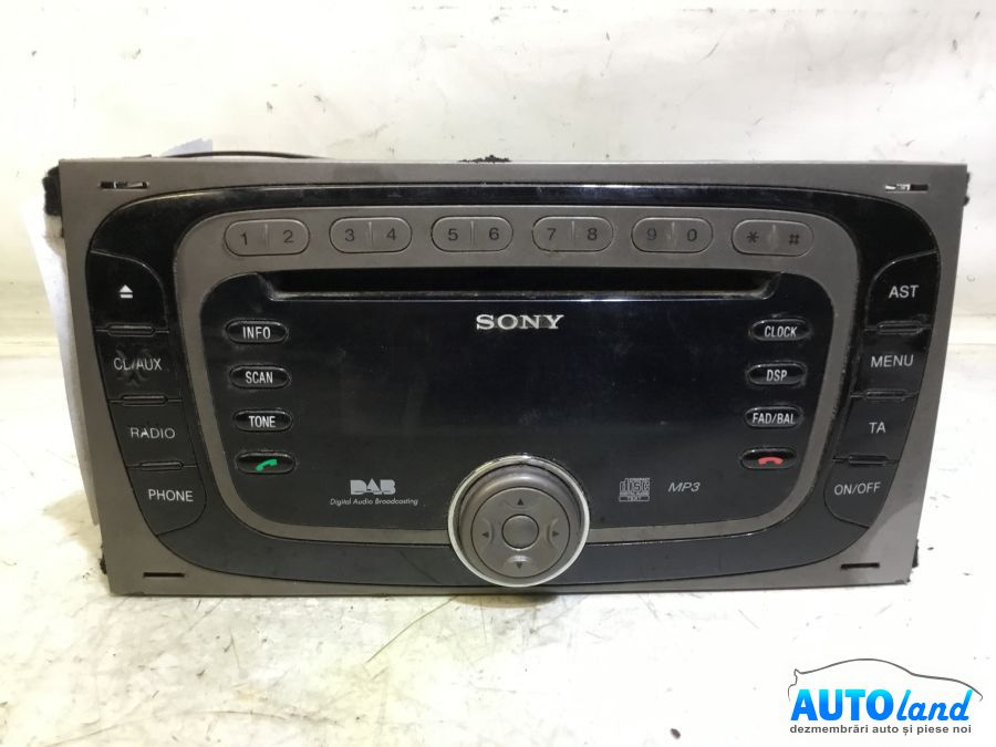 Cd Player Auto 8v4t18c939ld Sony Ford KUGA I 2008-2010