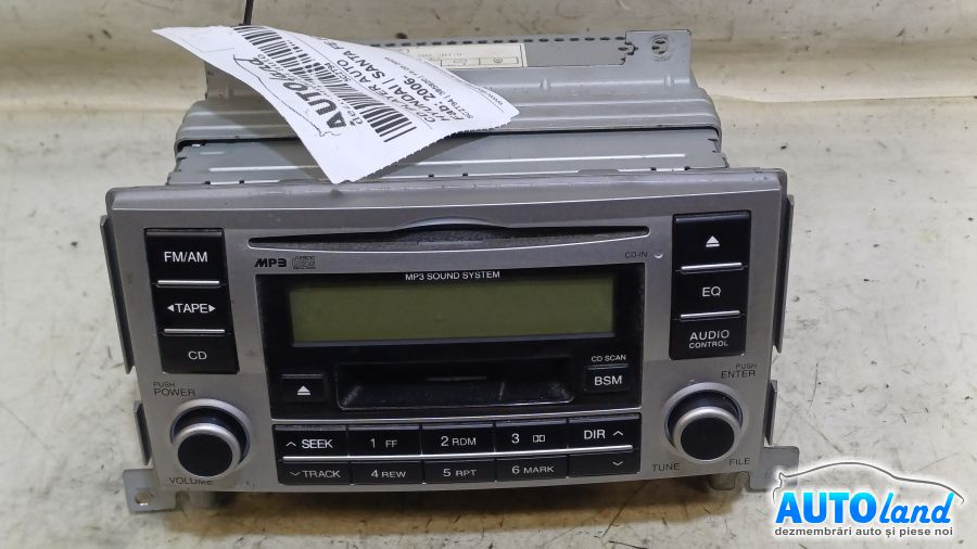Cd Player Auto 961002b170 Hyundai SANTA FE CM 2006