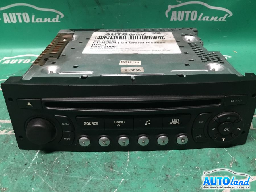 Cd Player Auto 96639629 Citroen C4 Grand Picasso UA 2006
