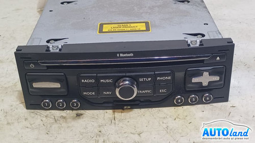Cd Player Auto 96751717xt Navigatie Citroen C3 II 2009
