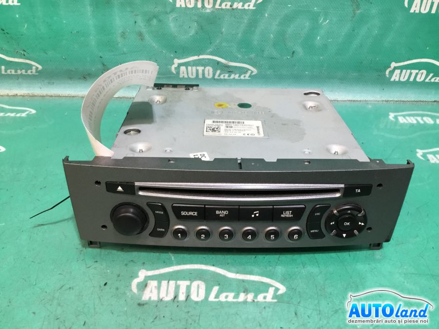 Cd Player Auto 98016075xh Peugeot 308 4A ,4C 2007