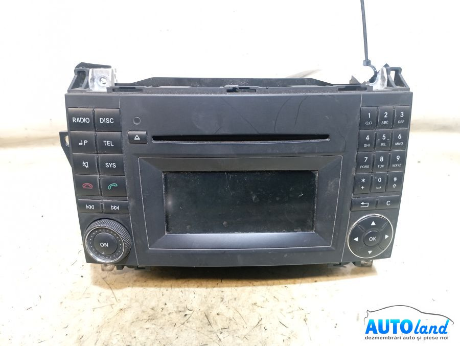 Cd Player Auto A1699002000 Mercedes-Benz A-CLASS W169 2004