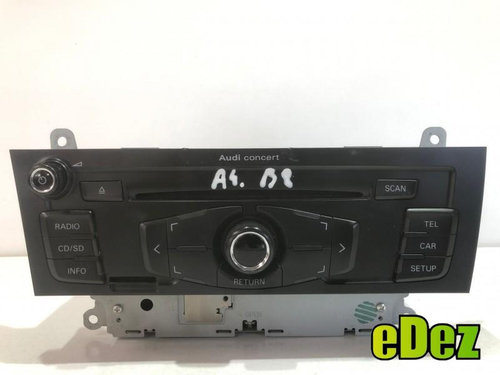 Cd player auto Audi A5 (2007-2011) [8T3] 8t1035186b