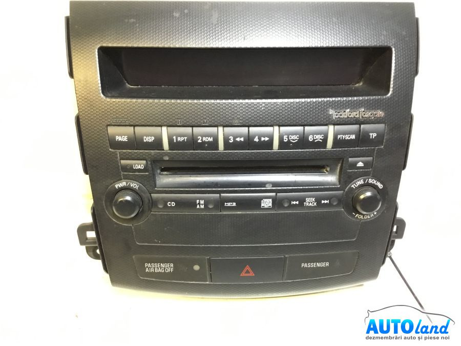 Cd Player Auto +buton Avariisimilar Asx Mitsubishi OUTLANDER 2006