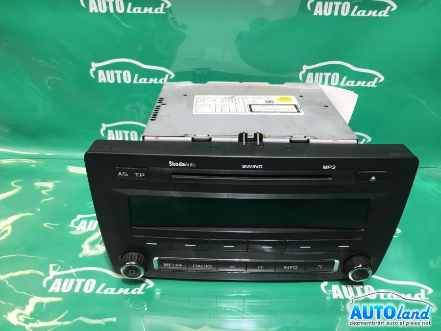 Cd Player Auto Facelift Skoda OCTAVIA 1Z3 2004