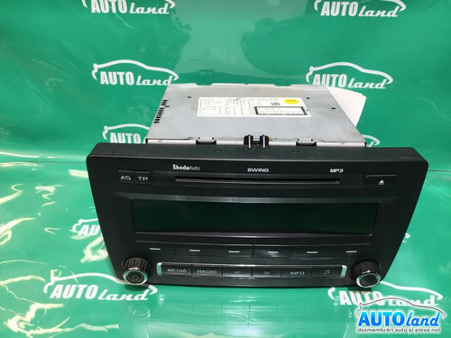 Cd Player Auto Facelift Skoda OCTAVIA 1Z3 2004