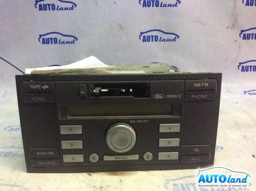 Cd Player Auto M017418 Casetofon, Lipsa Usita Ford MONDEO III B5Y 2000-2003