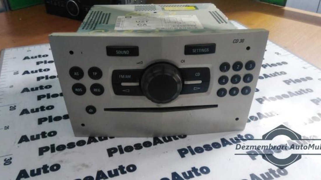 Cd player auto Opel Astra H (2004-2009) 497316088