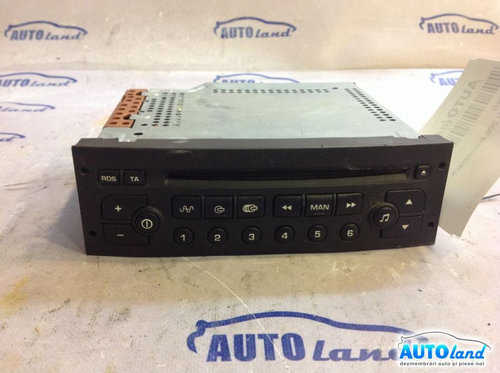 Cd Player Auto Psarcd10001 Peugeot 206 hatchback 2A/C 1998