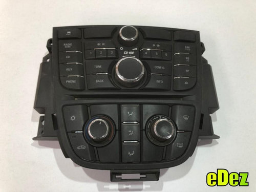 Cd player auto si climatronic Opel Astra J (2009-2012) 13346050