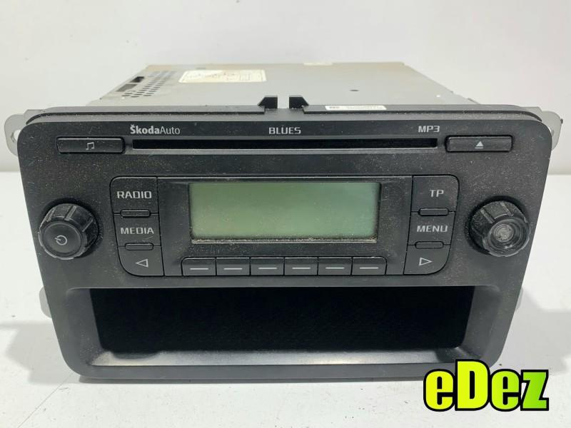 Cd player auto Skoda Fabia 2 facelift (2010-2014) 5J0035152A