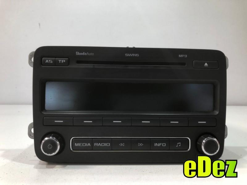 Cd player auto Skoda Fabia 2 facelift (2010-2014) 5j0035161c