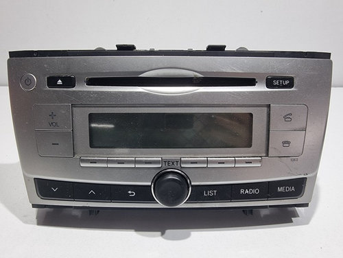 Cd player auto Toyota Avensis (2009-2012) [T27] 86120-05220
