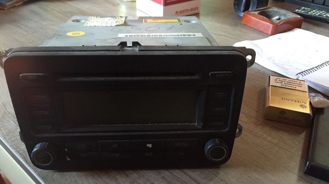 cd player auto vw golf 5 rcd 300 2007