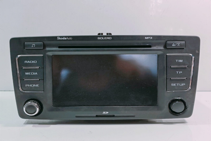 CD player Bolero 1Z0035156F Skoda Octavia 2 [facelift] [2008 - 2013]