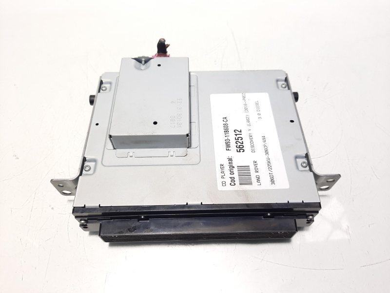 CD player, cod FW93-11B608-CA, Land Rover Discovery V (L462) (id:562512)