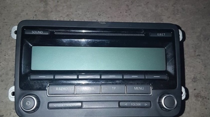 Cd-player cu mp3 1k0035186aa vw passat b6 si b7 2005-2015