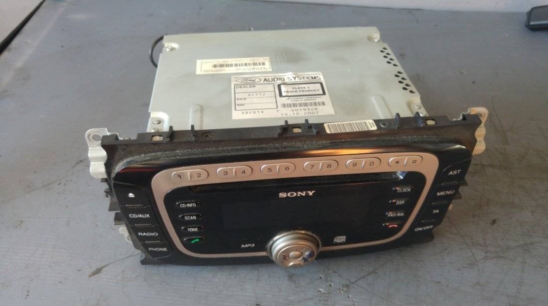 Cd player ford s-max mondeo 2006-2014 7s7t-18c939-af