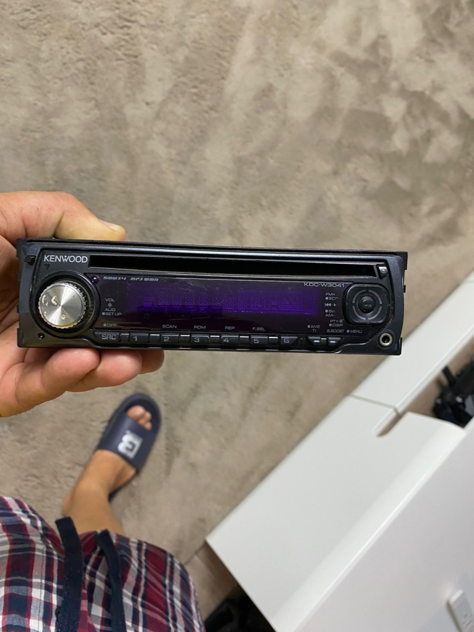 Cd player Kenwood 4X50W, Mp3, AUX