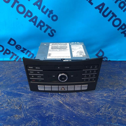 CD Player + MEDIA + NAVI Mercedes E Class W212 FACELIFT 2013-2016 COD A2189005607