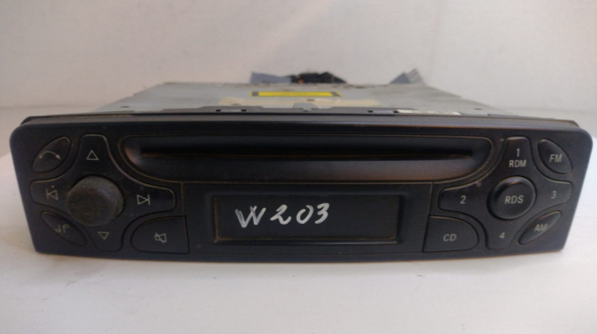 CD Player Mercedes-Benz C-CLASS W203 A2038201286, A 203 820 12 86, 203 820 12 86, 2038201286, Y1072969, BE 4410 Mercedes-Benz C-Class W203 [2000 - 2004]