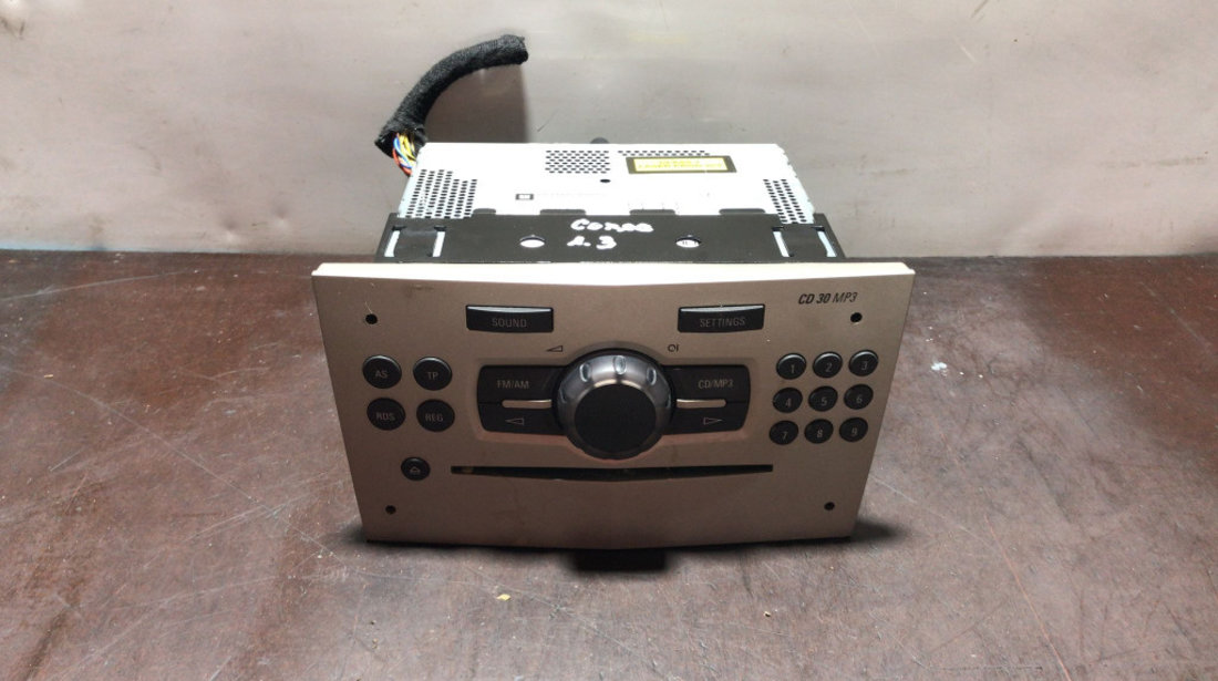 CD player MP3 player Opel Corsa D 2007 hatchback 1.3 motorina