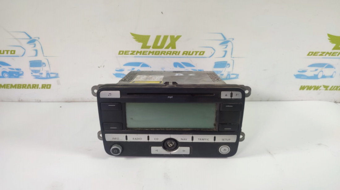 CD Player mp3 radio casetofon cu navigatie 1k0035191d Volkswagen VW Touran [facelift] [2006 - 2010]