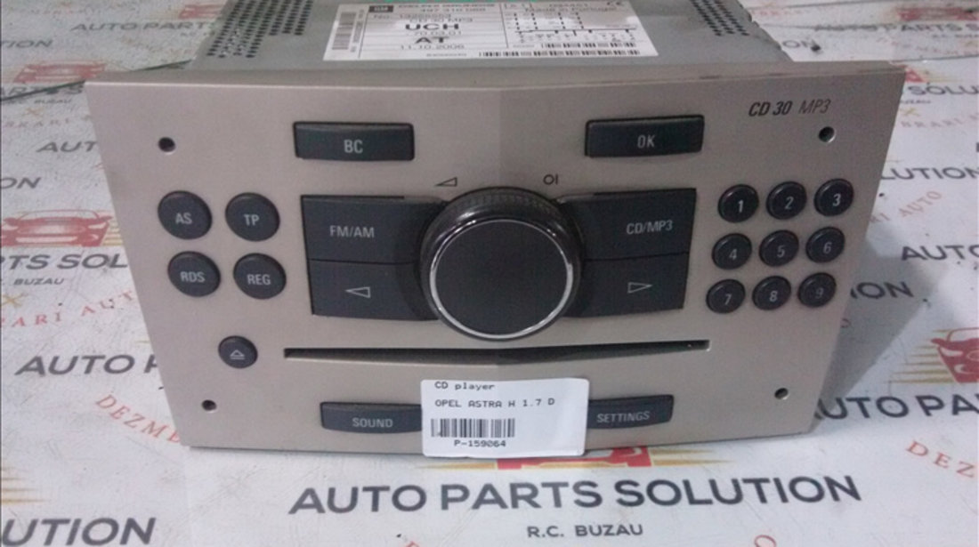 CD player OPEL ASTRA H 2004-2009