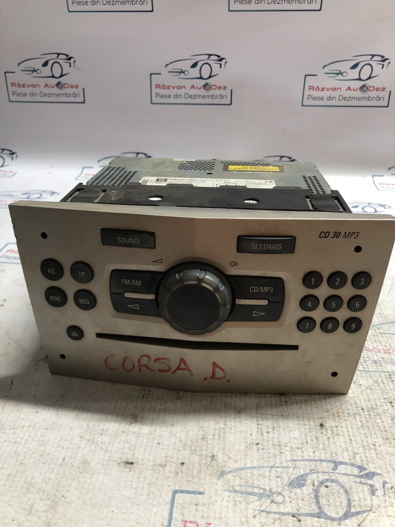 CD Player Opel Corsa D 2008, 344183129