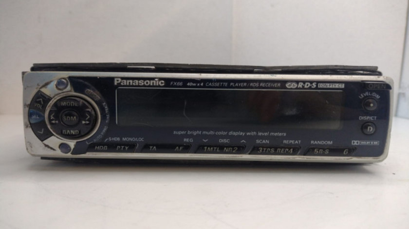 Cd Player Panasonic Dfx355 Original Car Radio