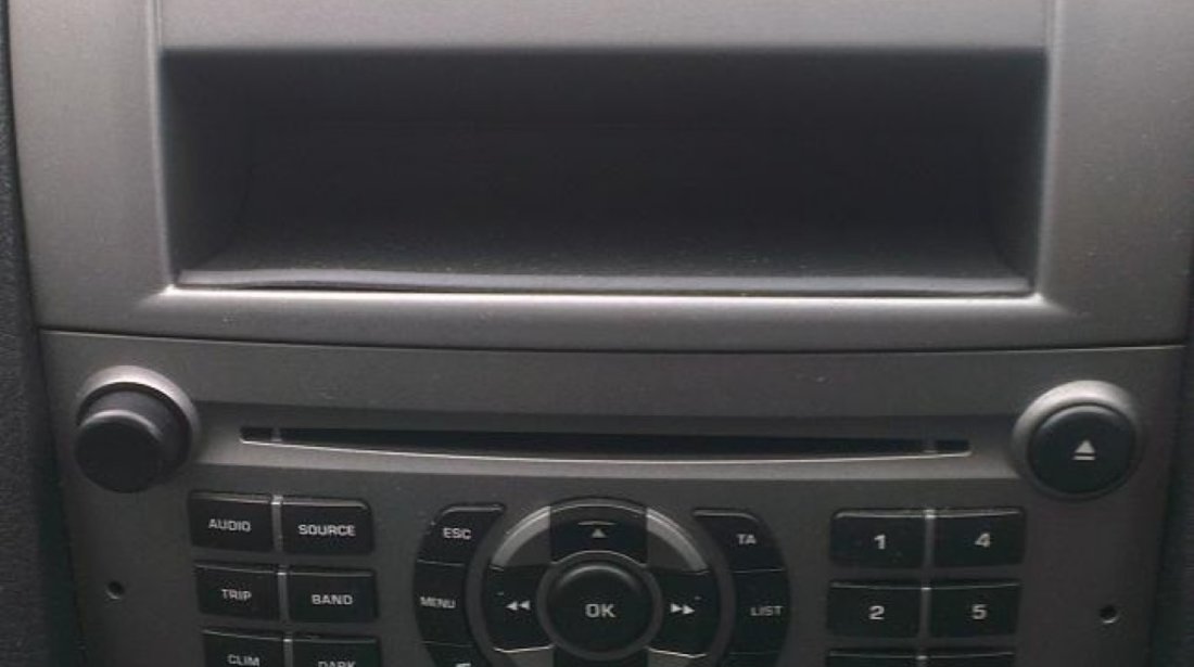 Cd player peugeot 407 motor 2 0 hdi rhr din 2006