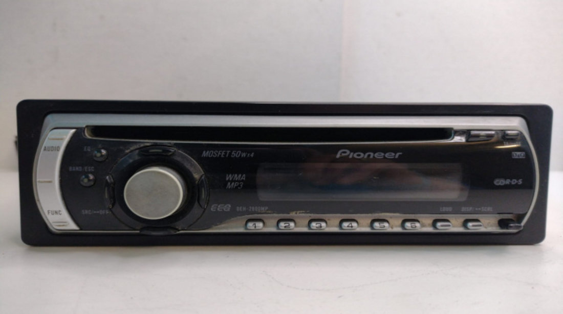 CD PLAYER - RADIO Pioneer Deh-2900mp Deh2900mp Original Car Radio